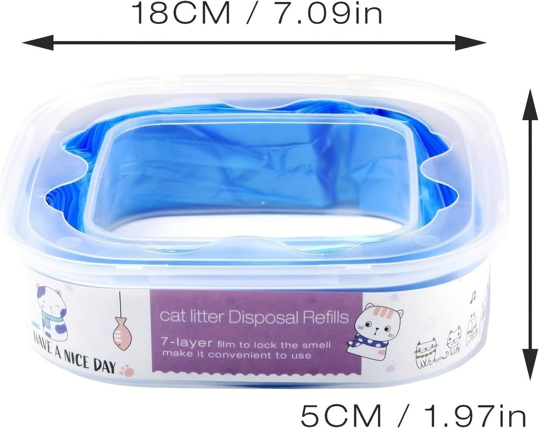 15 Pack Cat Litter Refills Compatible with Your Litter Refill