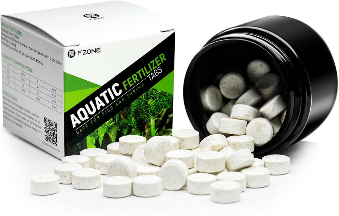 FZONE Root Tabs, Aquarium Plant Fertilizer, Safe for Fish & Shrimp