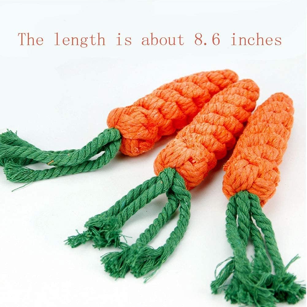 HESUILONG Dog Toys 3 PCS Puppy Teething Chew Toys,Dog Rope Toys,Cat