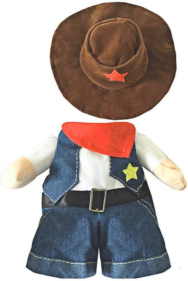 NACOCO Cowboy Dog Costume with Hat