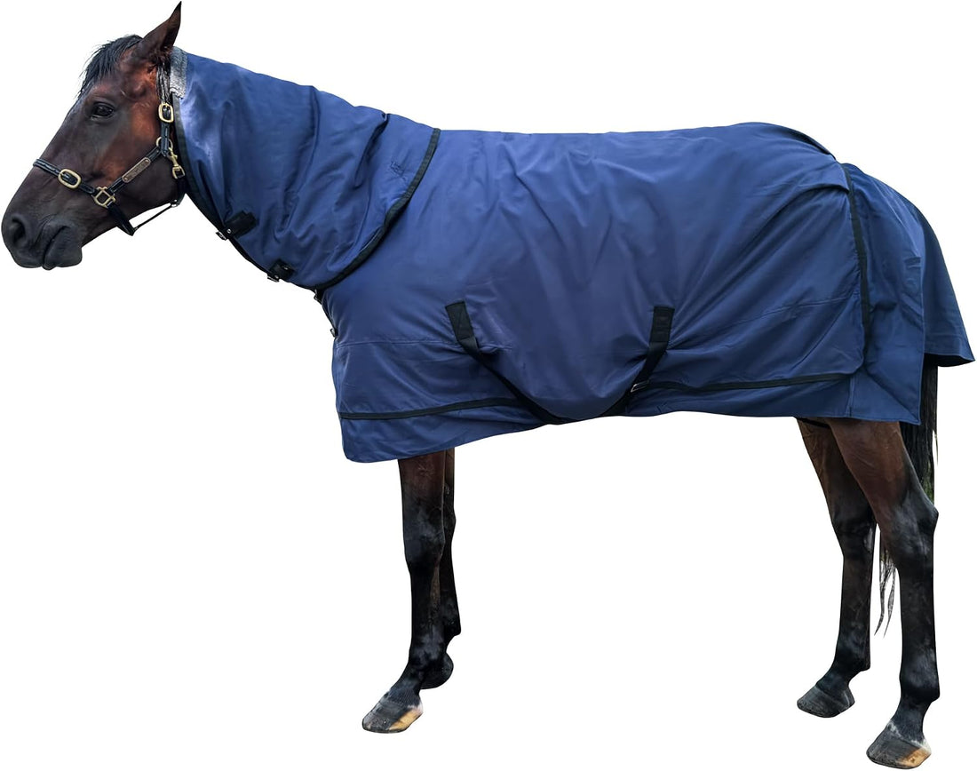 Turnout Blanket for Horses, Waterproof Thickened Horse Sheet