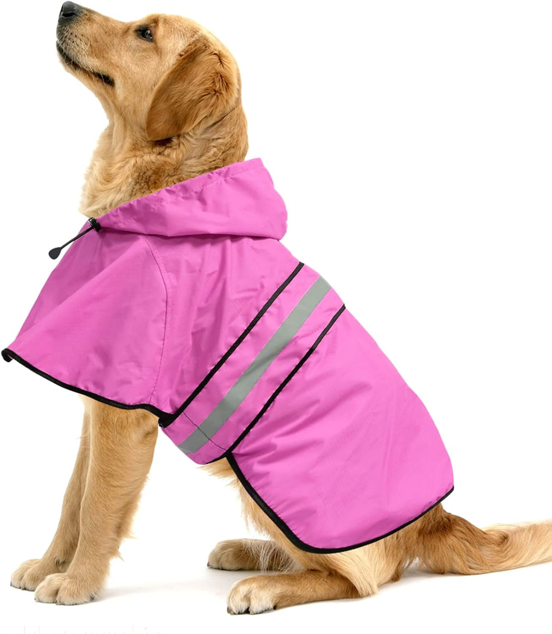 Waterproof Dog Raincoat - Adjustable Pet Rain Coats