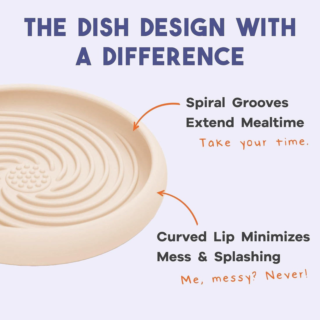 Awoo Lick Dish Silicone Dog & Cat Lick Mat Slow Feeder Dish