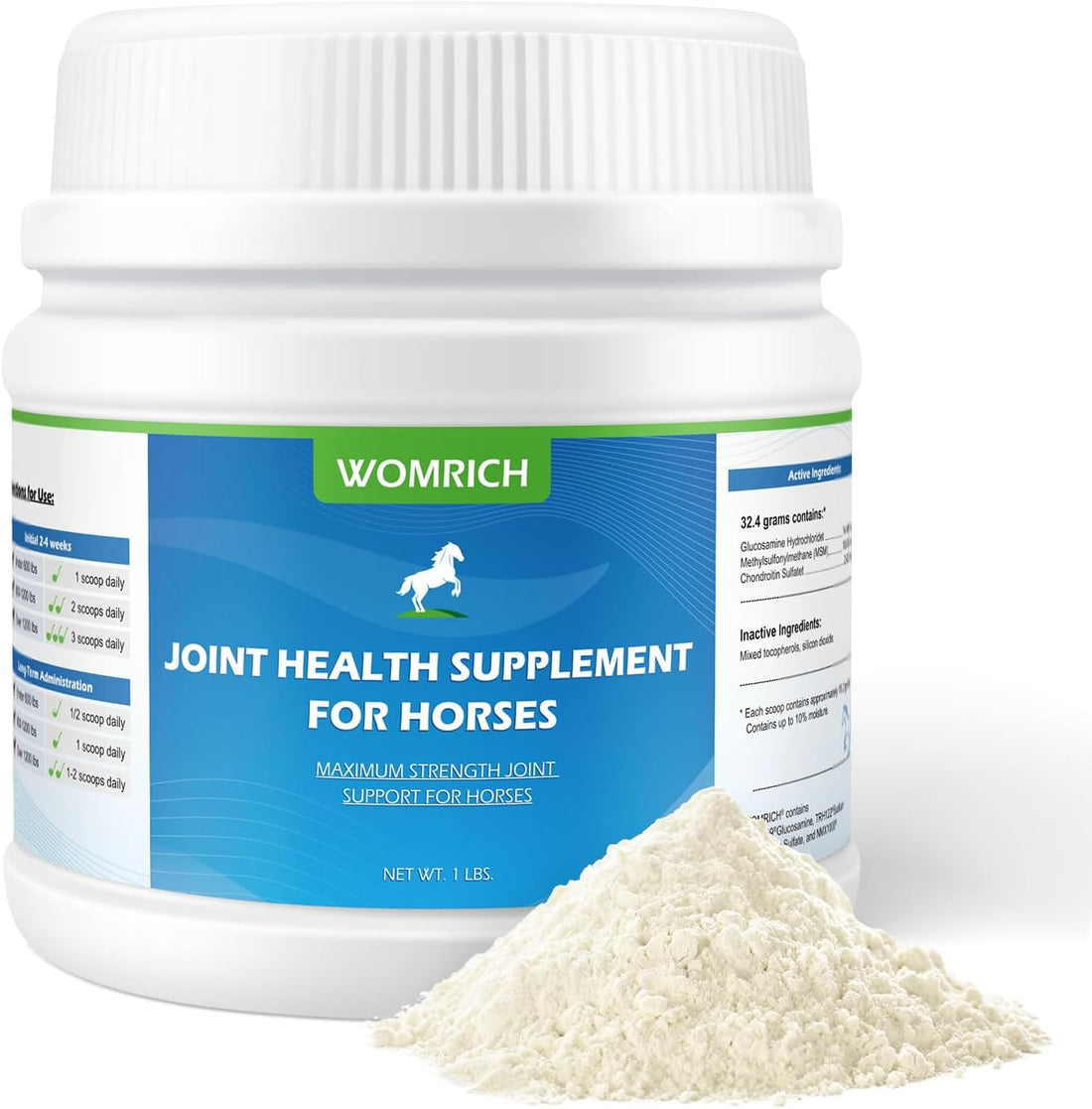 Joint Health Supplement for Horses Powder - Glucosamine, MSM