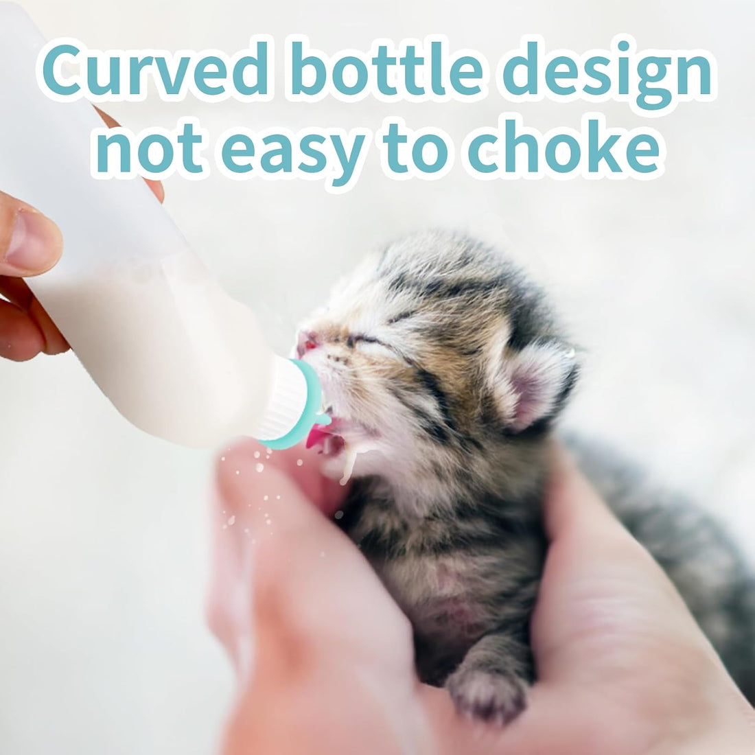 5Pack Kitten Bottle for Nursing Puppy Milk Kitten Bottles Feeding Kit