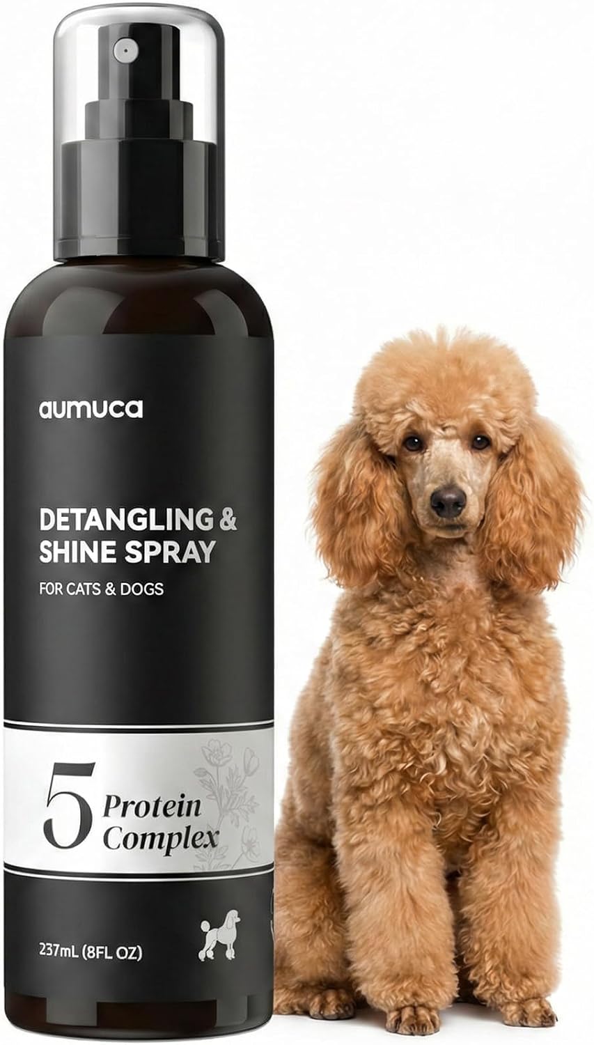aumuca Dog Detangling & Shine Spray