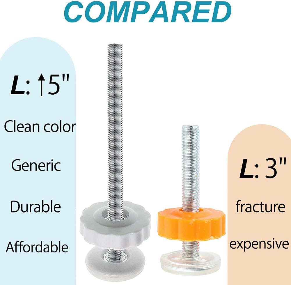 4Pcs Universal Baby Gate Threaded Spindle Rod