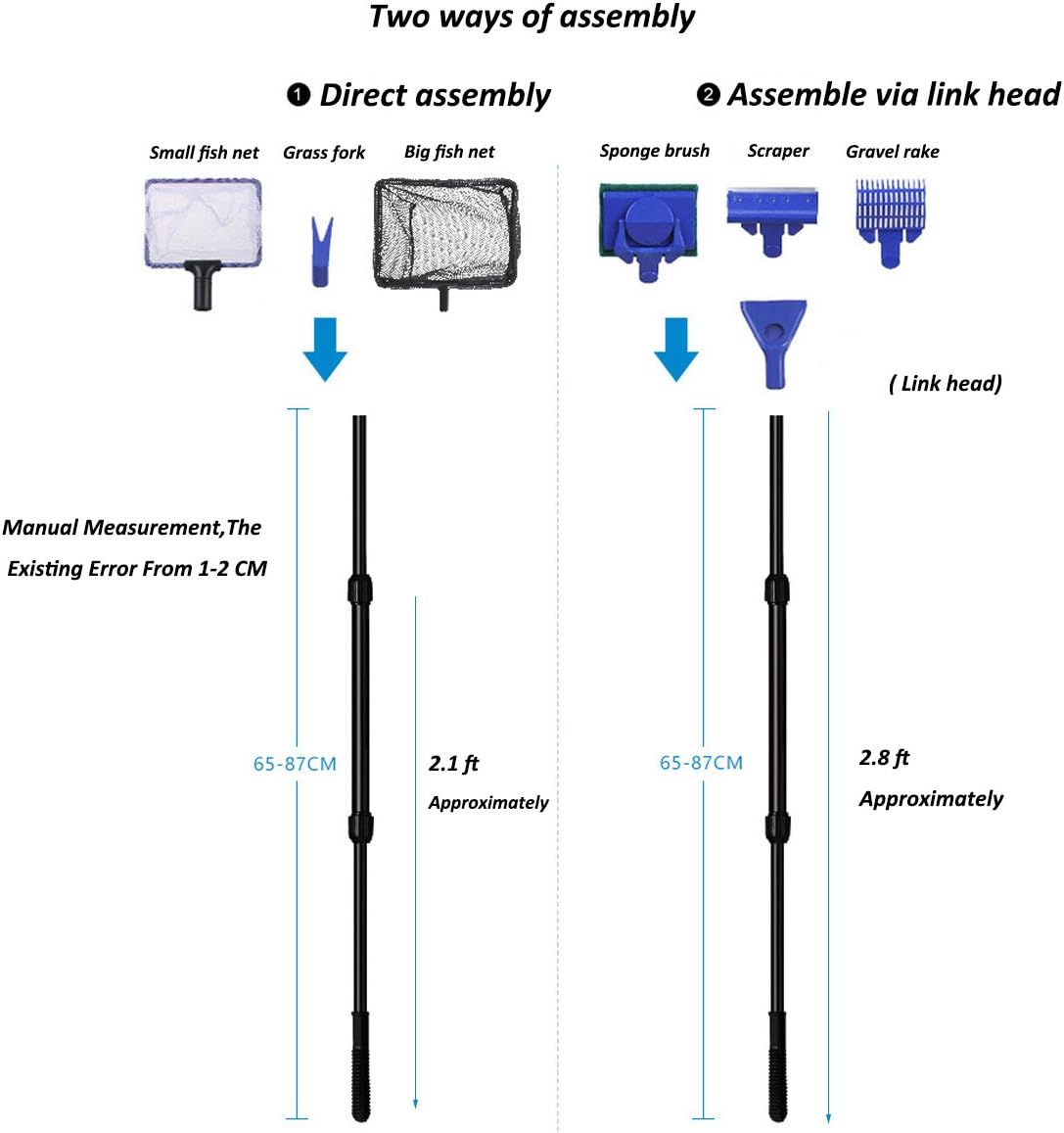Aquarium Cleaning Tool Set