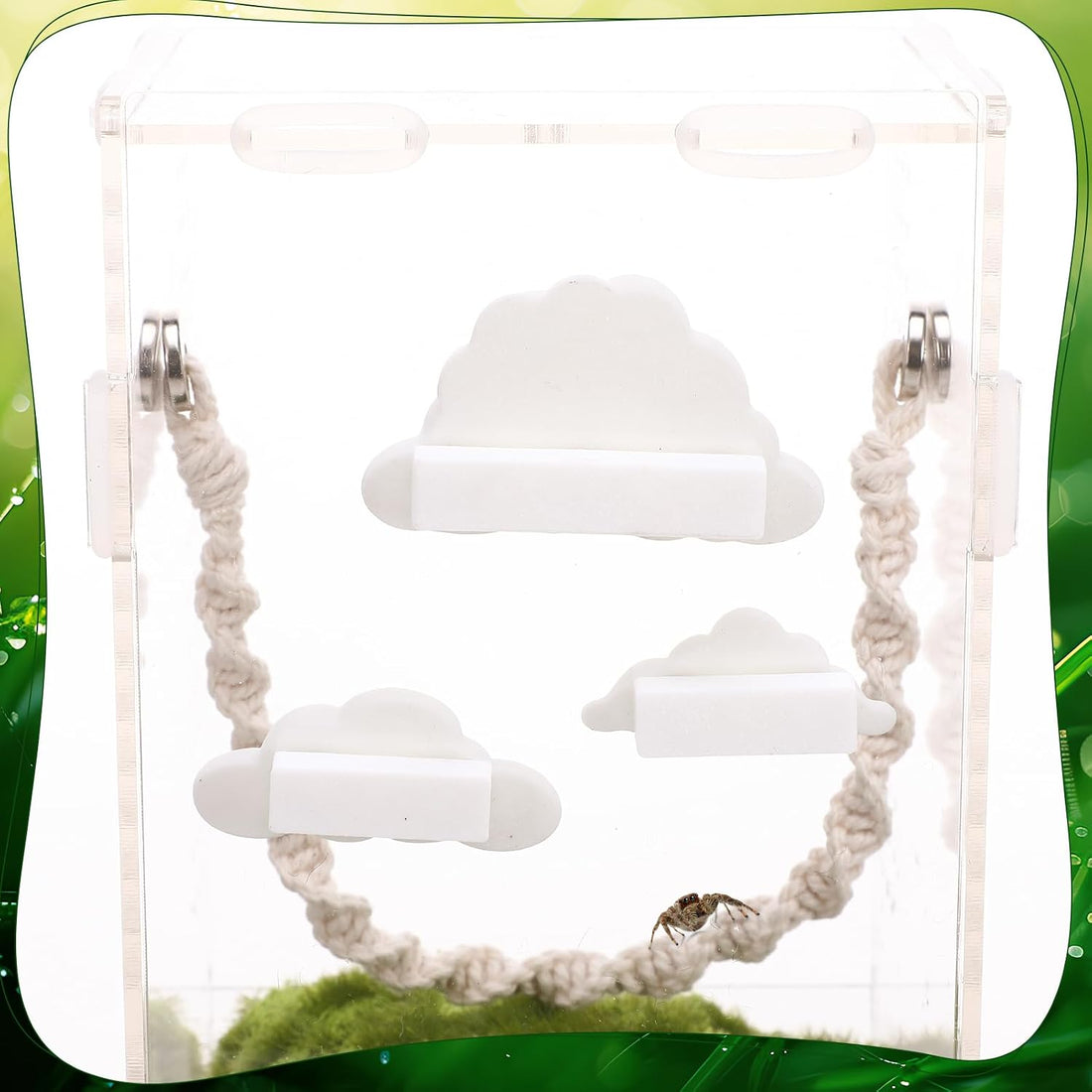 Jumping Spider Enclosure Accessories 5Pcs Cloud Magnetic Rope