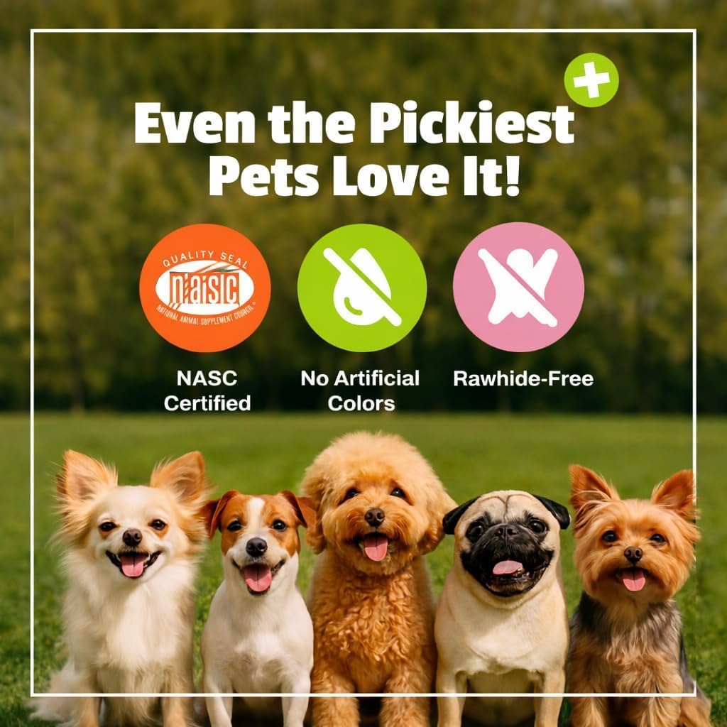 Pet Naturals Calming Chews for Medium and Large Dogs, Chicken