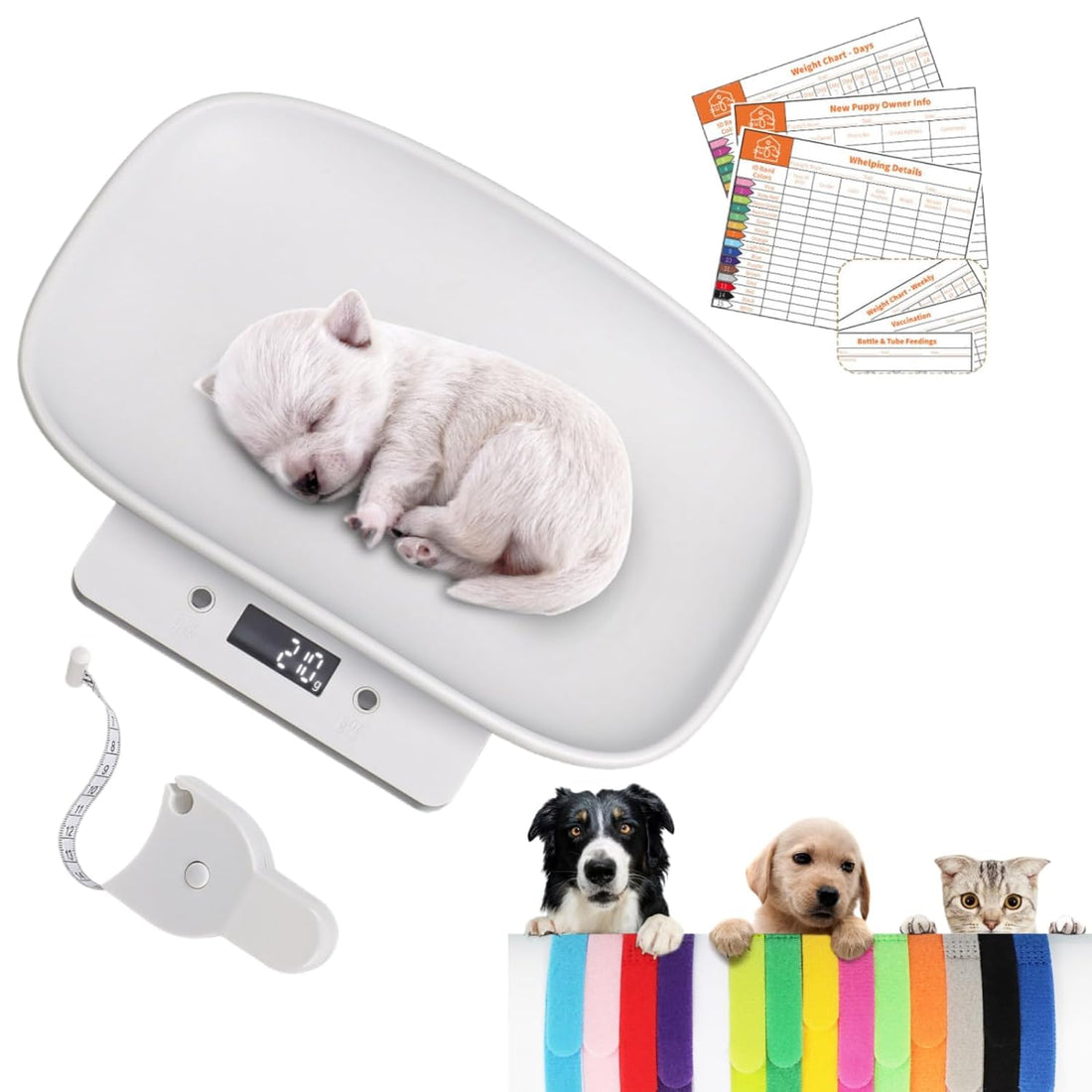 LYTDMSKY Digital Pet Scale, Puppy Scale for Weighing