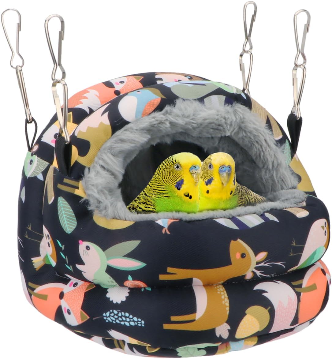 Bird Nest House Winter Warm Bird Bed for Cage