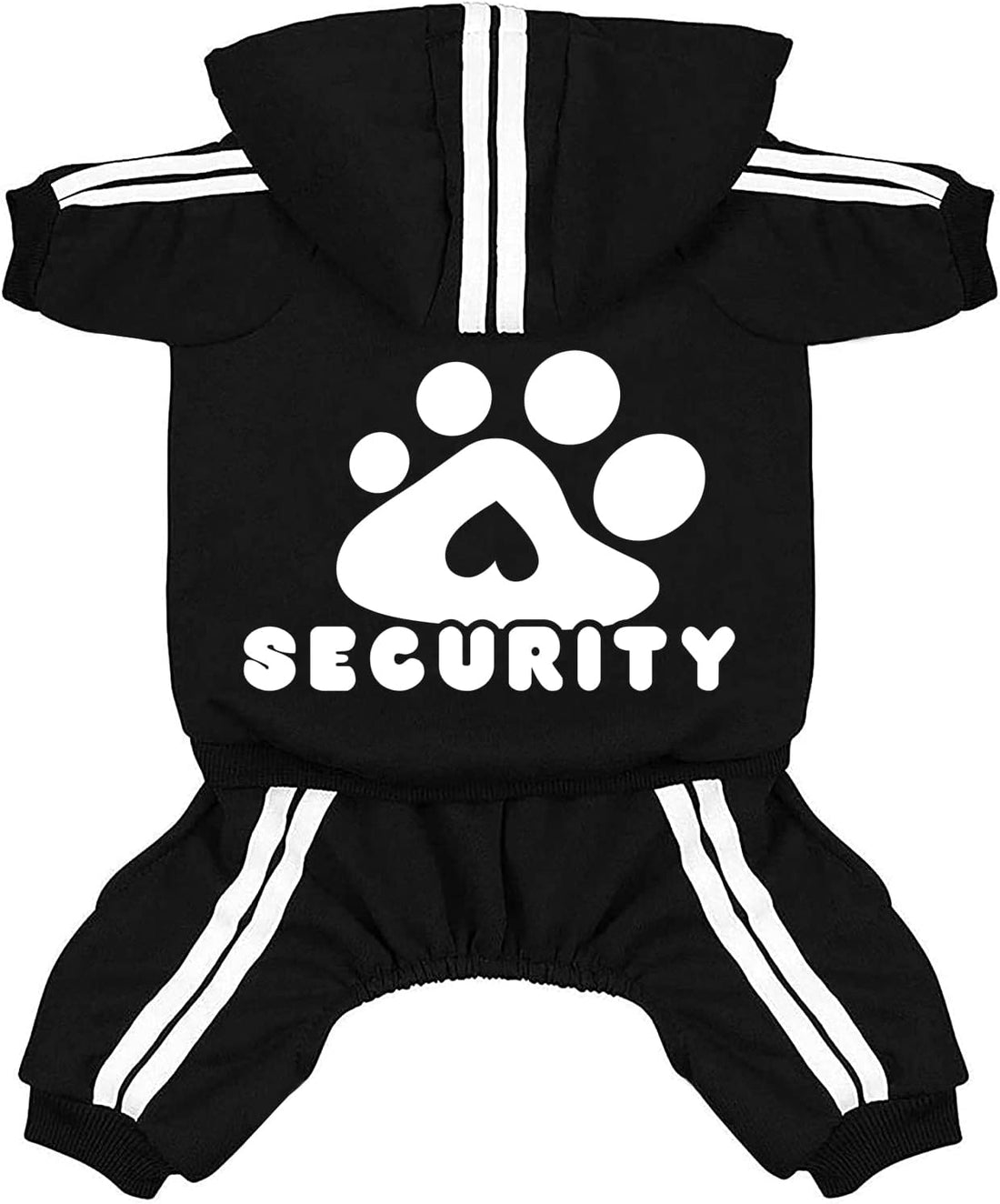 Dog Hoodie Security Clothes 4 Legs Jumpsuit Sweatshirt Hoodies Soft