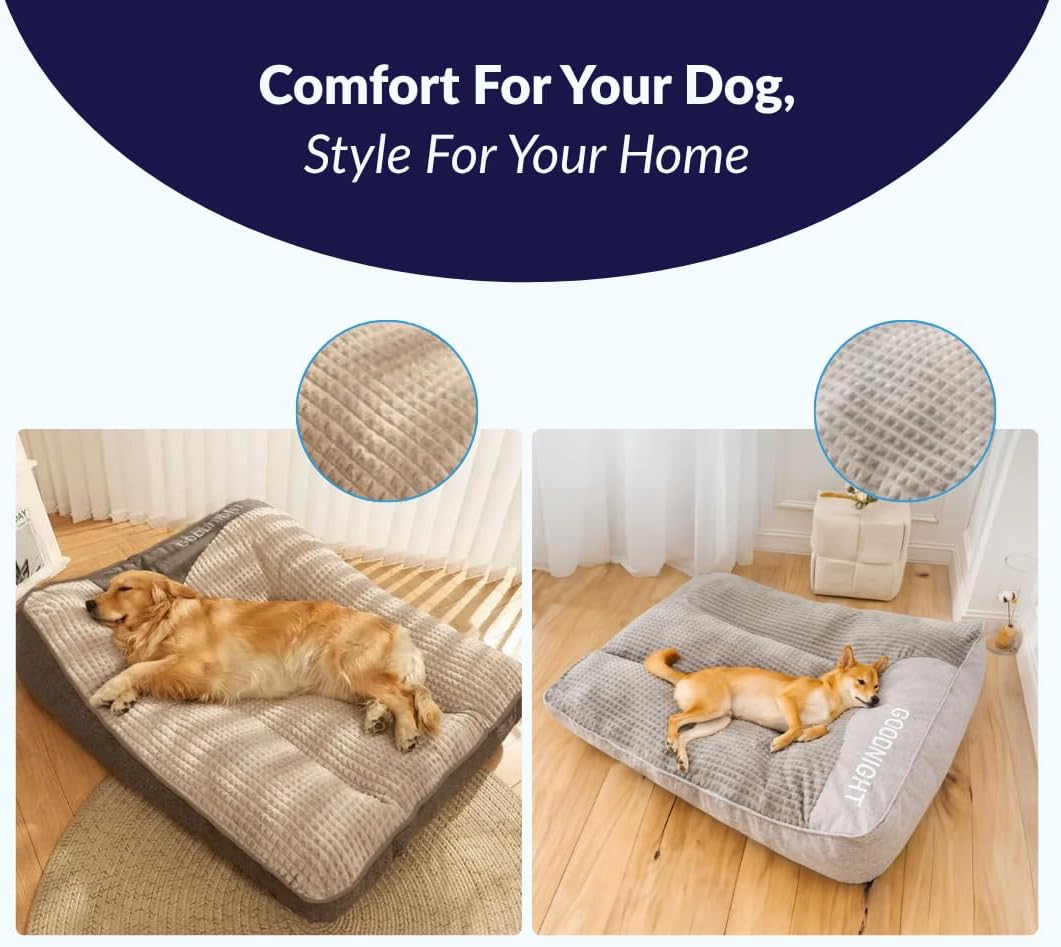 MRFLUFFYFRIEND™ Calming Dog Cushion Bed