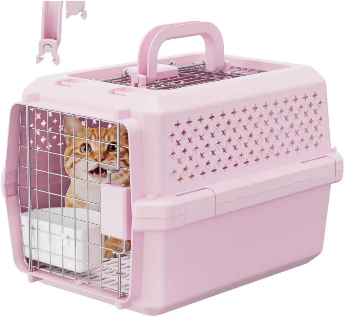 RIZZARI Small Hard Sided Pet Carrier