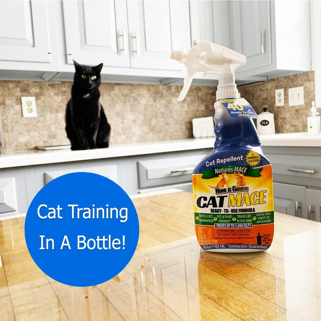 Nature's Mace Cat Mace Cat Repellent 1 Gallon Spray