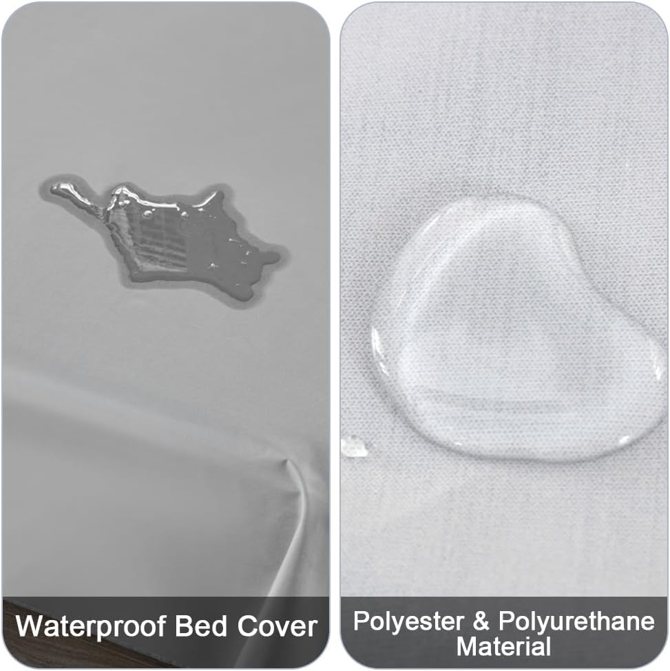 Waterproof Bed Cover for Dog and Cats,Pet Hair Resistant Bed Sheet