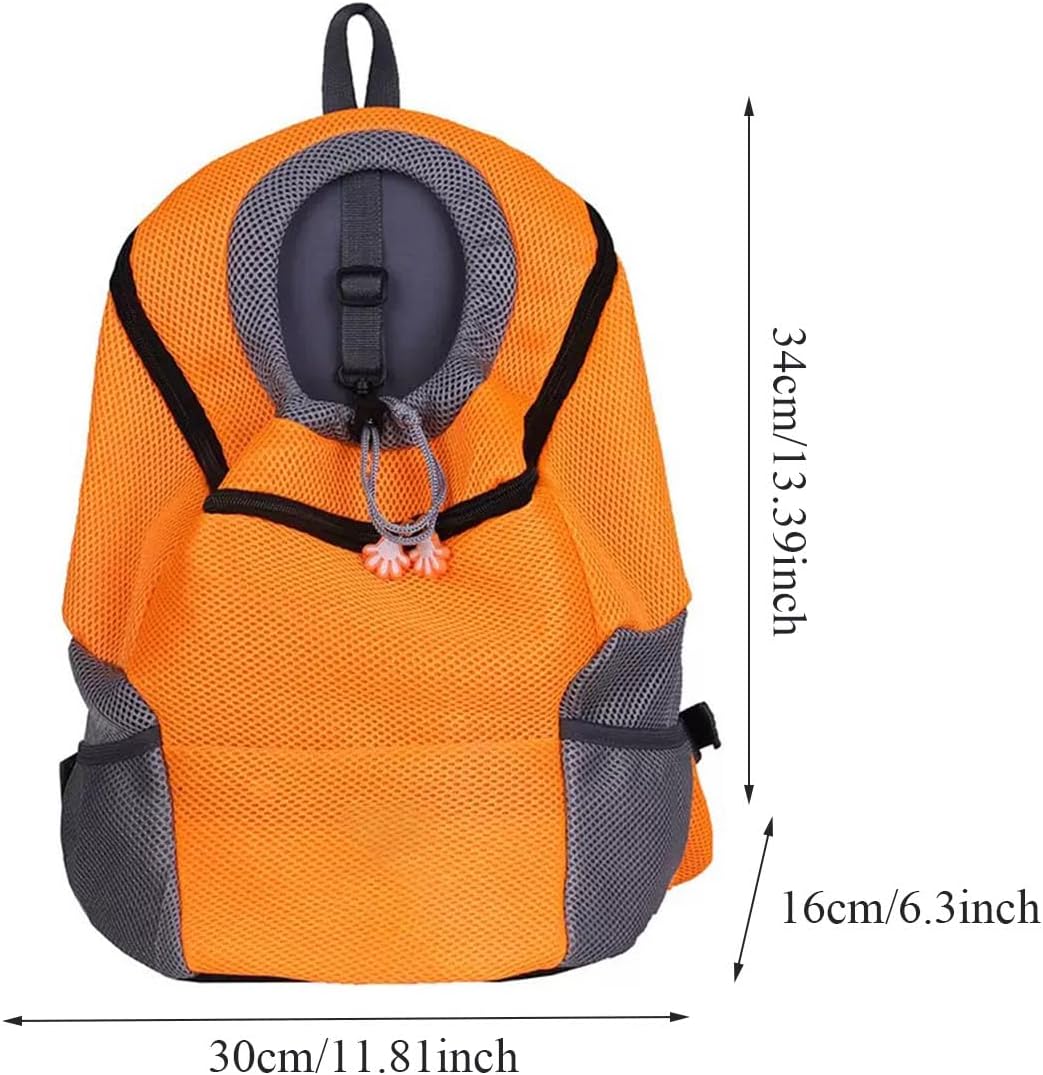 Front Dog Carrier Backpack, Hands-Free Chest Travel Backpack