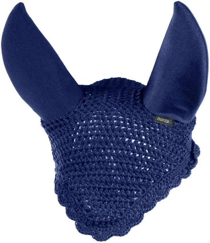 Horze Horse Ear Bonnet, Breathable, Secure Horse Fly Mask with Ears