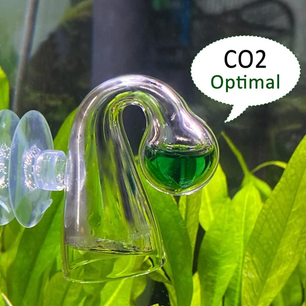 Glass Drop Checker Kit with 15ml Co2 Checker Solution Monitor