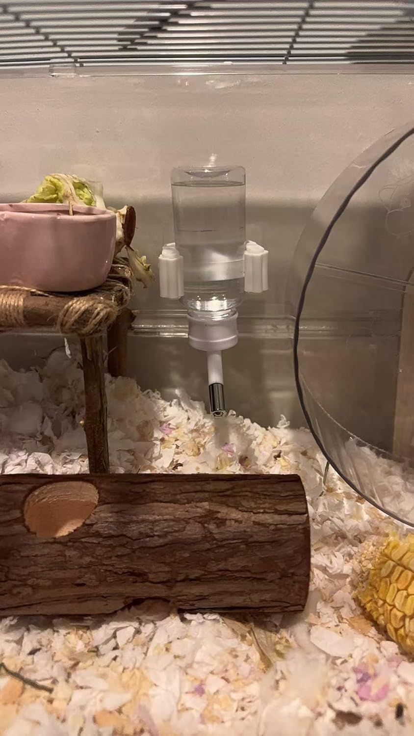 Hamster Water Bottle for Glass Tanks & Wire Cages