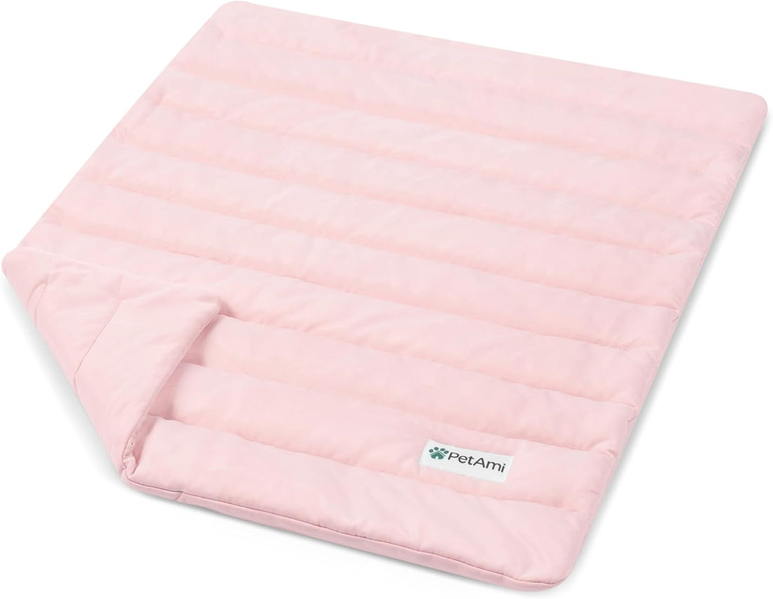 PetAmi Dog Cooling Mat Blanket Pet Pad for Small Medium Cat, Small