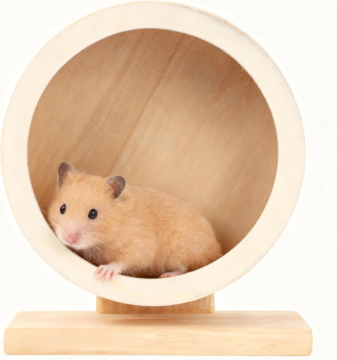 Wooden Hamster Wheels 5.7 Inch Silent Hamster Wheel