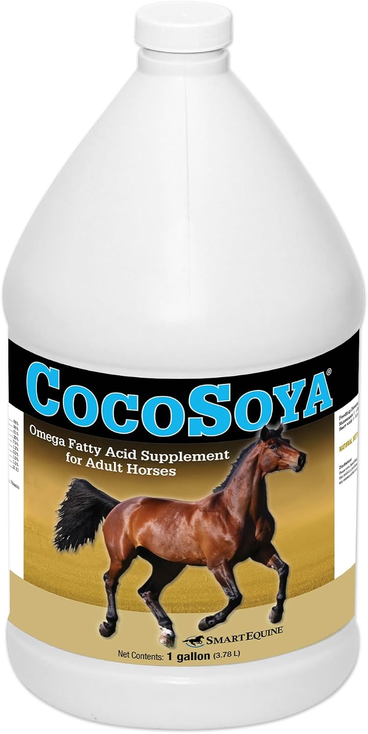SmartEquine CocoSoya Oil, 1 Gallon, 32 Servings
