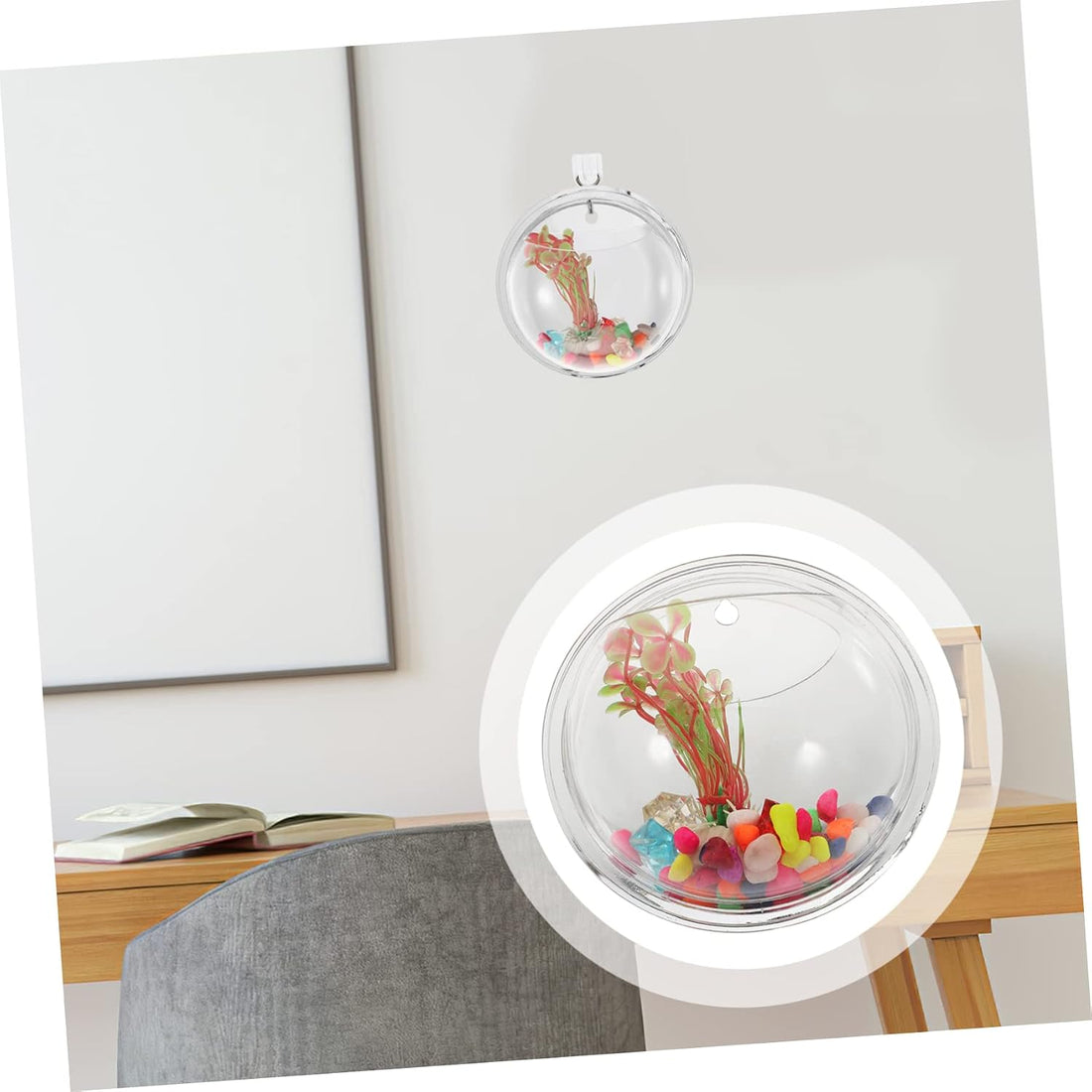 Wall Bowl Wall Hanging Fish Bowl Fish Bowls for Centerpieces Hanging