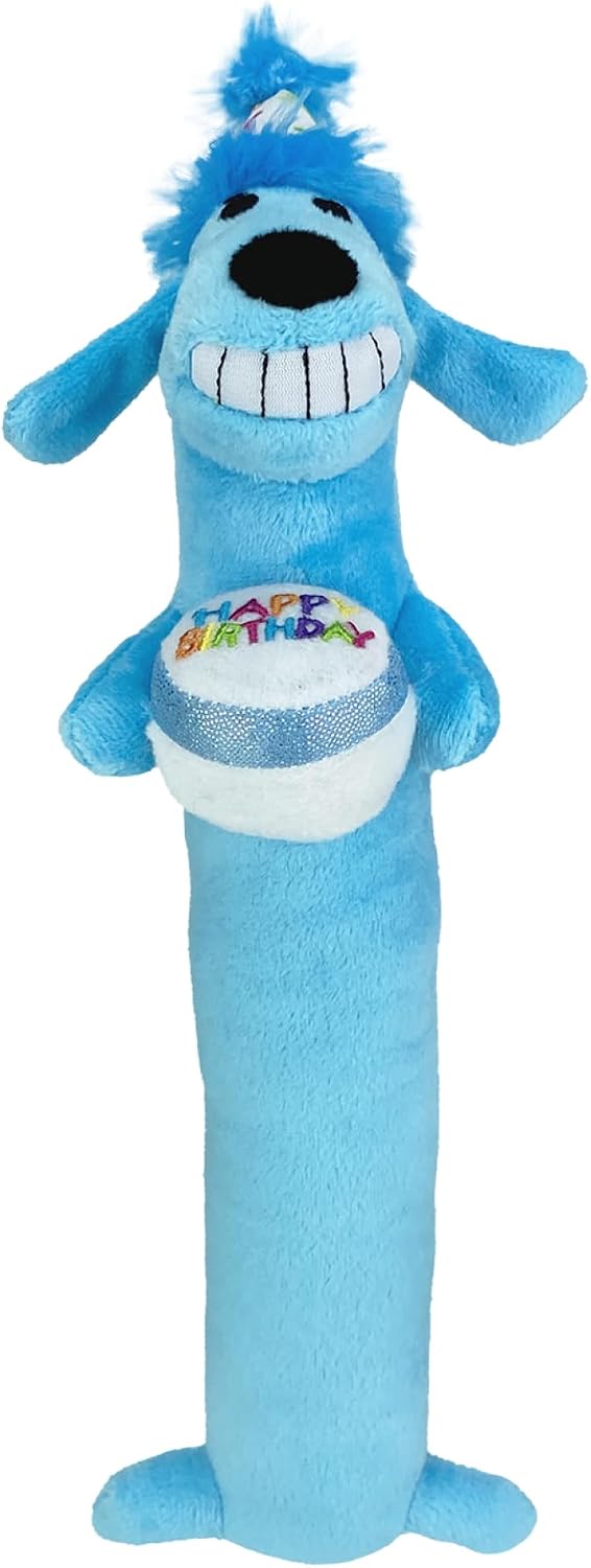Multipet Loofa Dog Plush Squeaky Toy