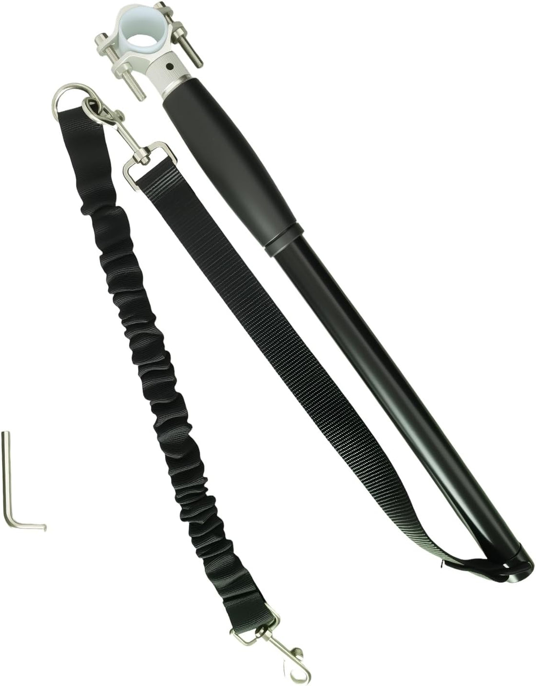 Hands Free Dog Bike Leash for Large Dogs, Heavy Duty Buffer Rope