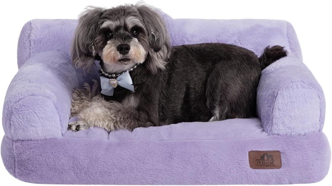 Hollypet Small Dog Large Cat Bed Puppy Couch Beds for Pets up to 25