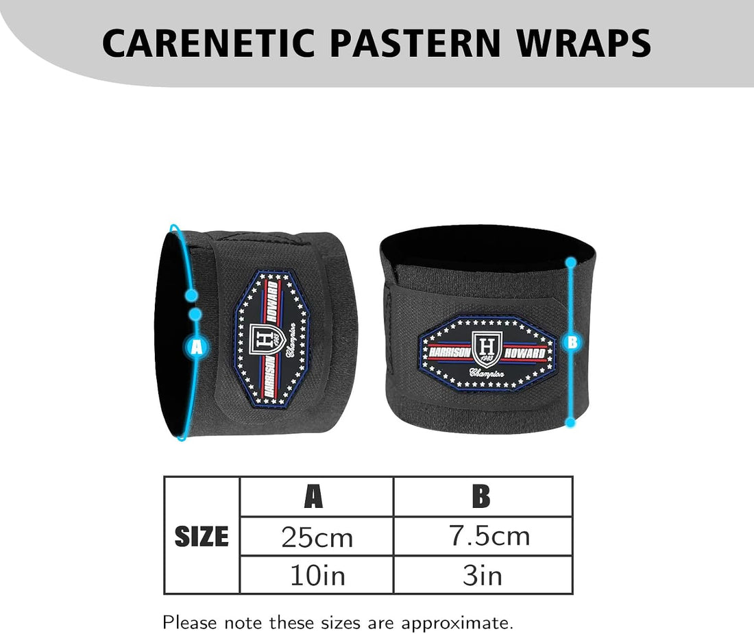 Harrison Howard Horse Pastern Wraps, Neoprene Horse Leg Wraps