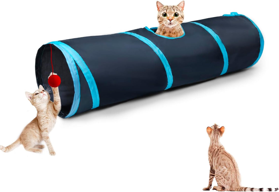 Cat Tunnel Tube Toys，Tunnels for Indoor Cats