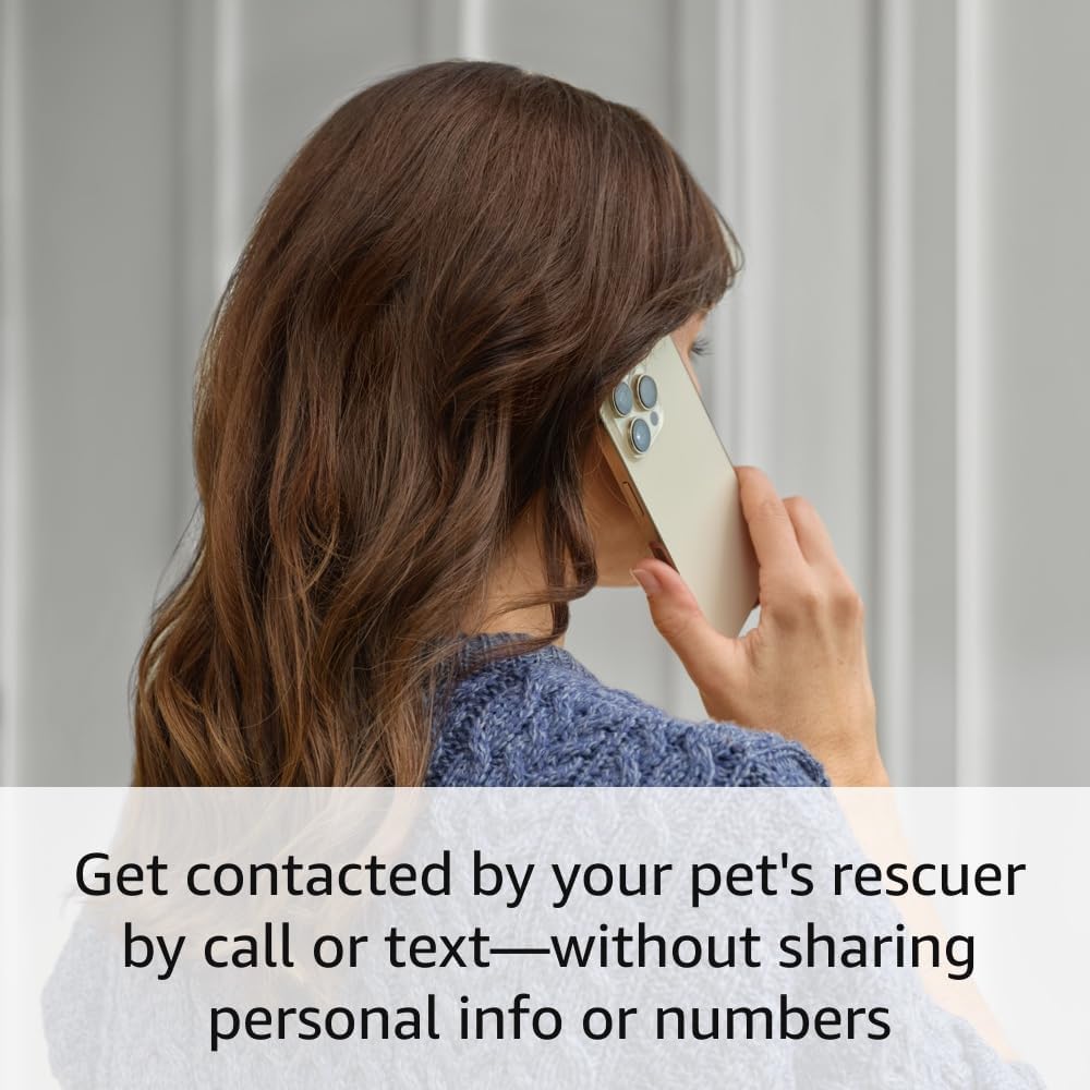 Ring Pet Tag | Easy-to-use tag with QR code | Real-time scan alerts