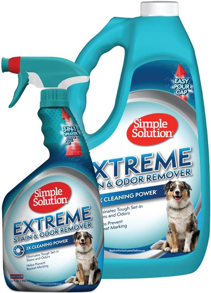 Simple Solution Extreme Stain & Odor Remover, Enzyme Stain Cleaner