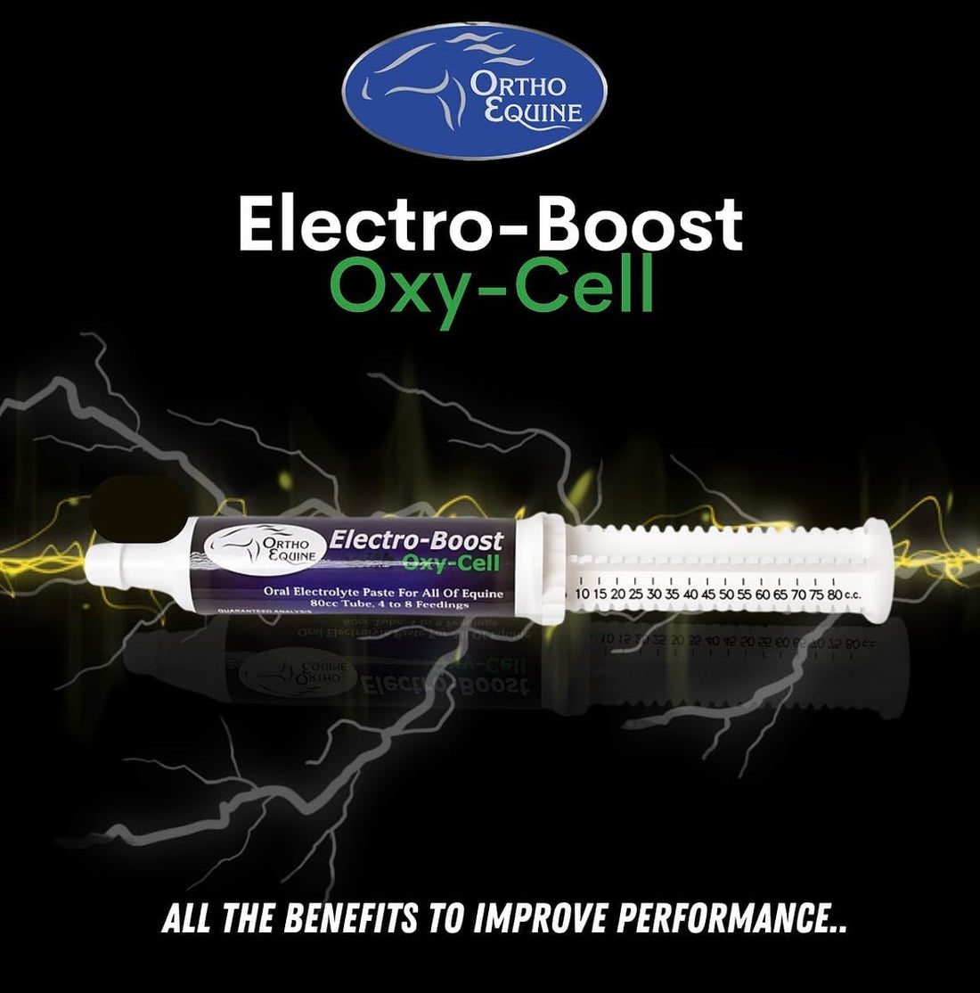 Electro-Boost Oxy-Cell Electrolyte Paste for Horses, 80ml