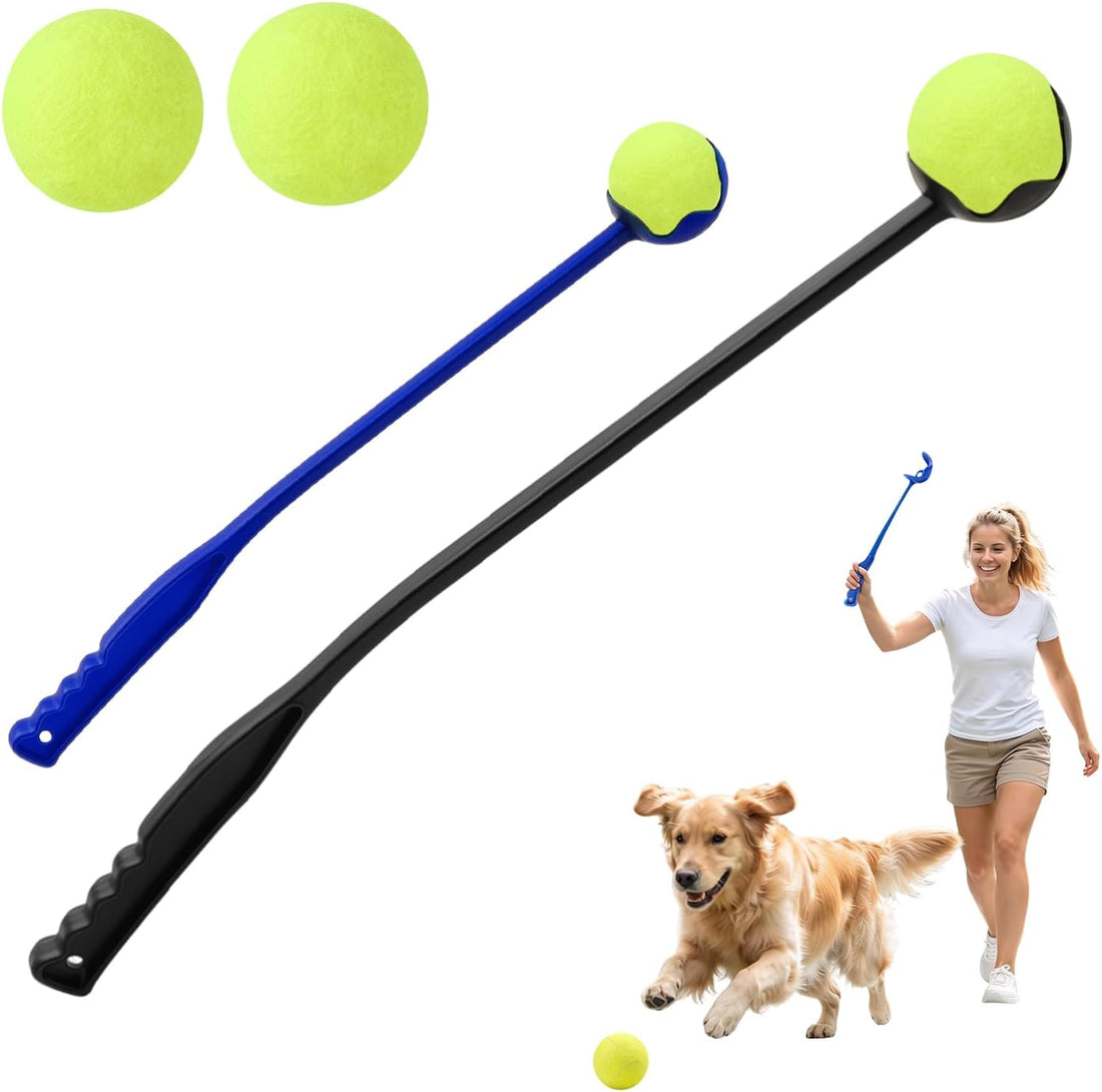 2 Dog Ball Launcher with 4 Balls