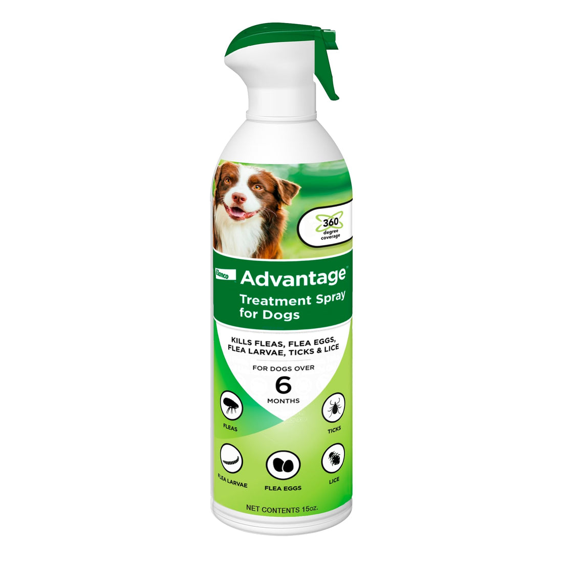 Advantage Dog Flea Treatment Spray | Kills Fleas & Ticks