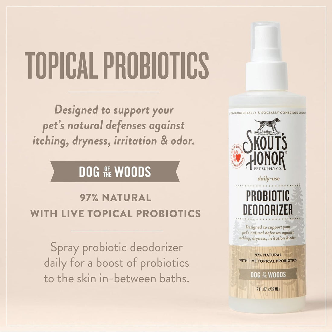 SKOUT'S HONOR Probiotic Grooming Essentials Bundle