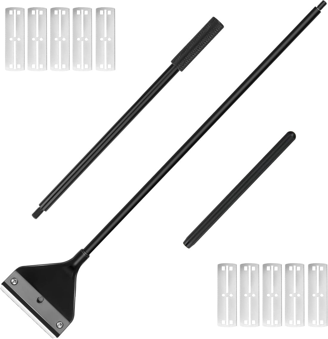 Vimvins Algae Scraper for Glass Aquarium,Aquarium Razor Scraper