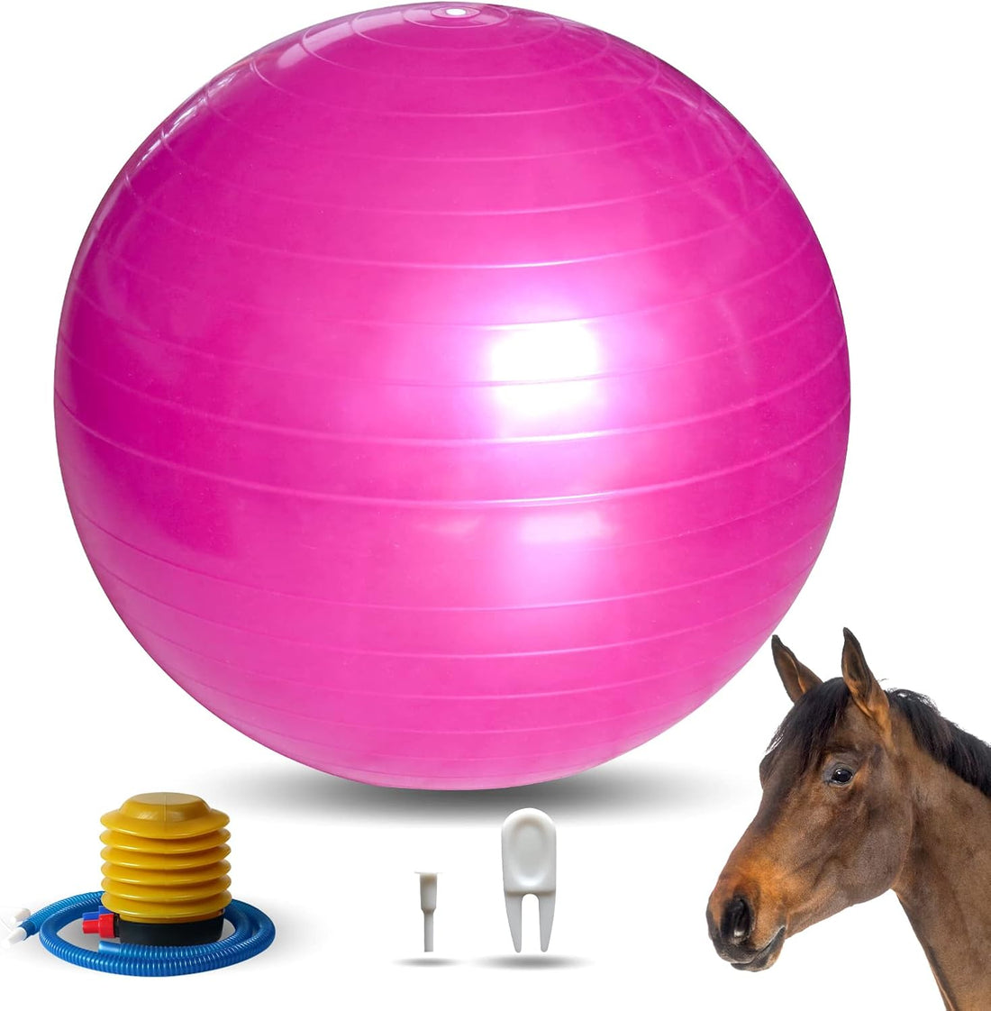 17 Inch Horse Play Balls Anti-Burst Herding Ball for Horse Mega