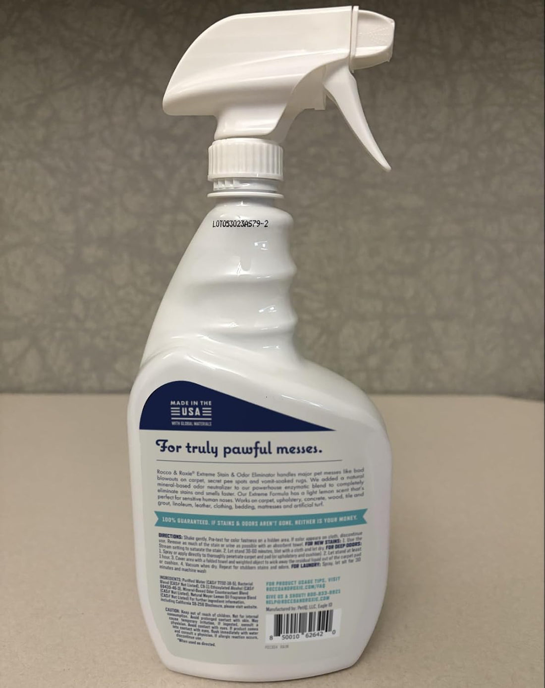Rocco & Roxie Extreme Enzyme Stain & Odor Eliminator Spray