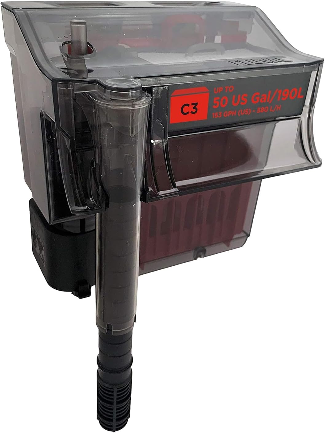 Fluval C4 Power Filter, Fish Tank Filter for Aquariums up to 70 Gal.