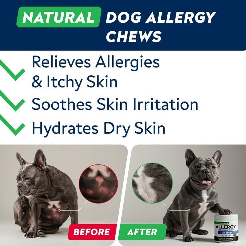 STRELLALAB Dog Allergy & Itching Relief