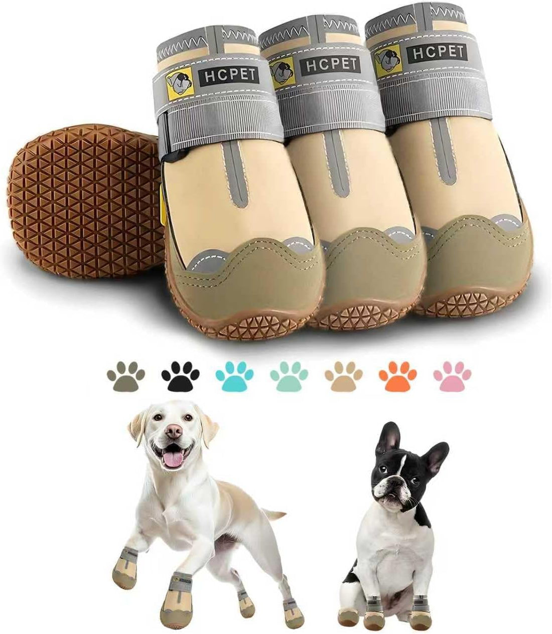 Hcpet Dog Shoes for Dogs, Dog Booties for Dogs
