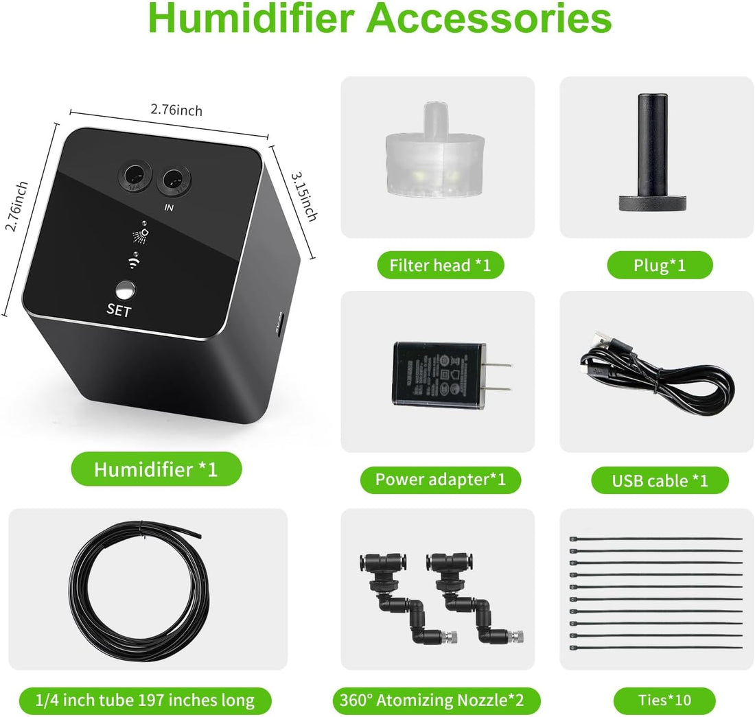 Reptile mister, WiFi reptile humidifier withAPP control