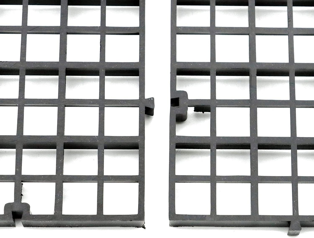 ALEGI 12 Pcs Aquarium Fish Tank Divider Plastic Egg Crate, L