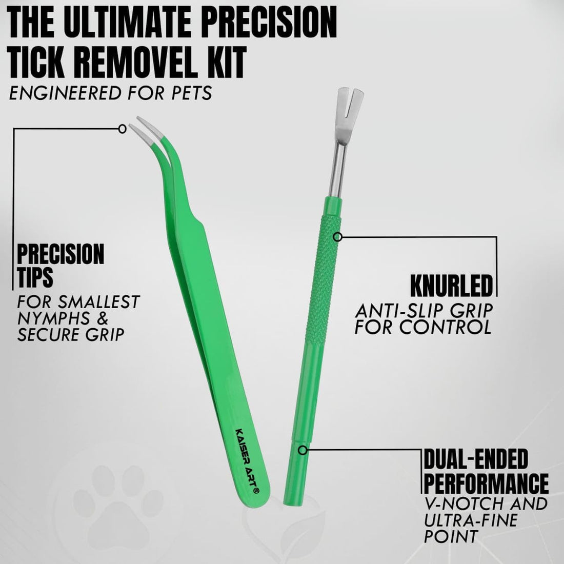 Tick Remover Tool for Dogs, Cats & Humans | Deer Tick Remover Kit