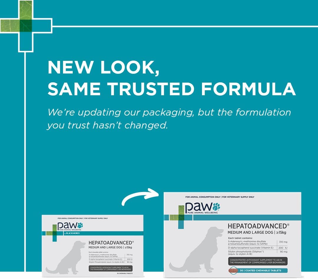 PAW HepatoAdvanced for Large Dogs